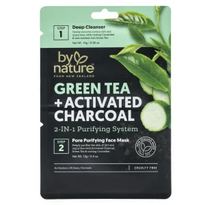 By Nature Green Tea 2pc Mask