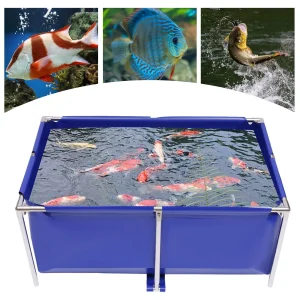 Canvas Fish Pond Aquarium Fish Water Tank Lobster Breeding Pond