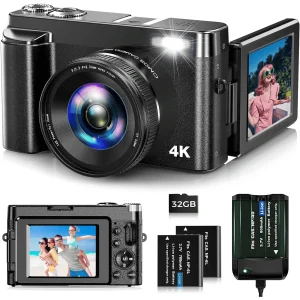 Digital Camera 4K 48MP Vlogging Camera