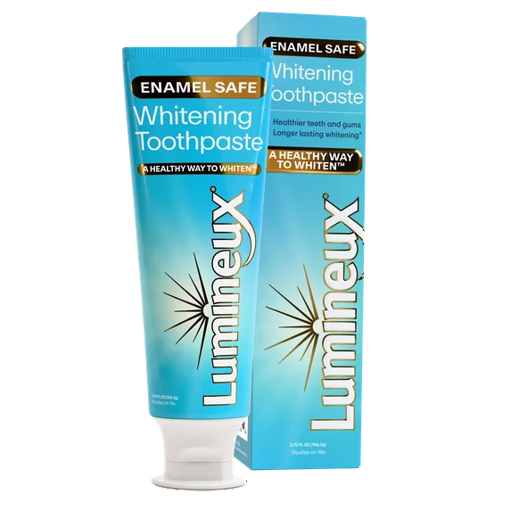 Lumineux Whitening Toothpaste, Fluoride Free & Enamel Safe, 3.75 fl