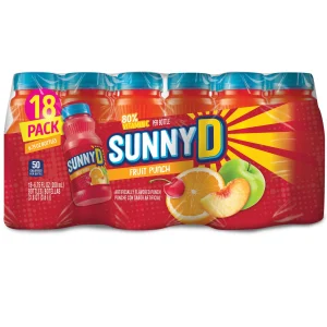 SUNNYD Fruit Punch Shelf Stable Juice Drink