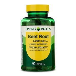 Spring Valley Beet Root General Health & Wellness Dietary Supplement