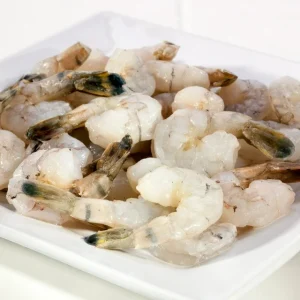 Today Gourmet Uncooked Black Tiger Shrimp - Peeled, Headless